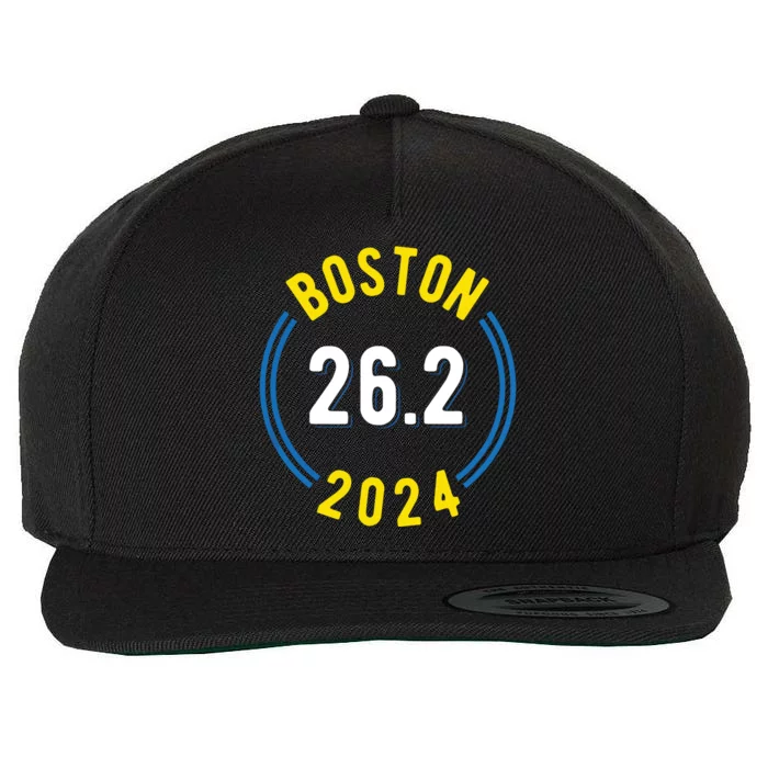 Boston 262 2024 Marathon Wool Snapback Cap