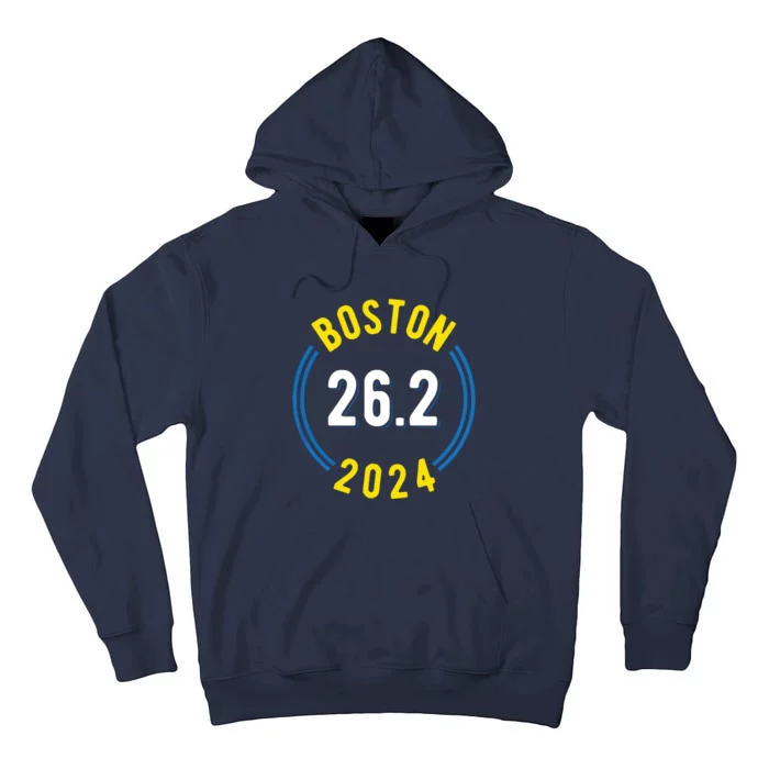 Boston 262 2024 Marathon Tall Hoodie