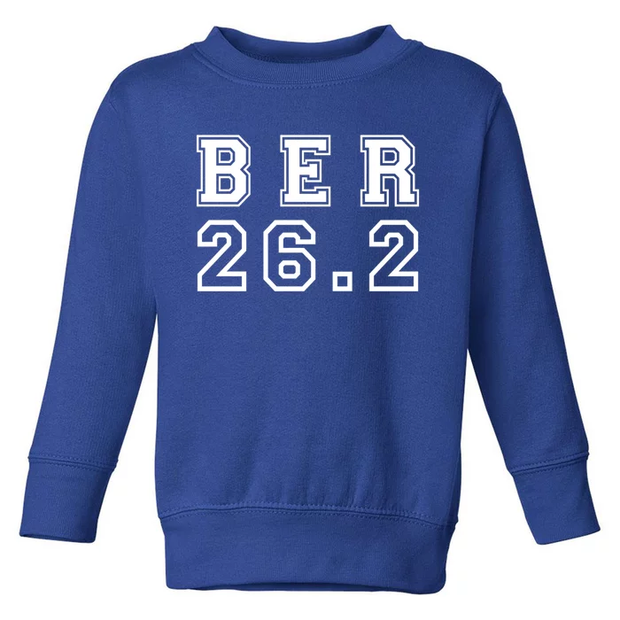 Berlin 26 2 Marathon Gift Toddler Sweatshirt