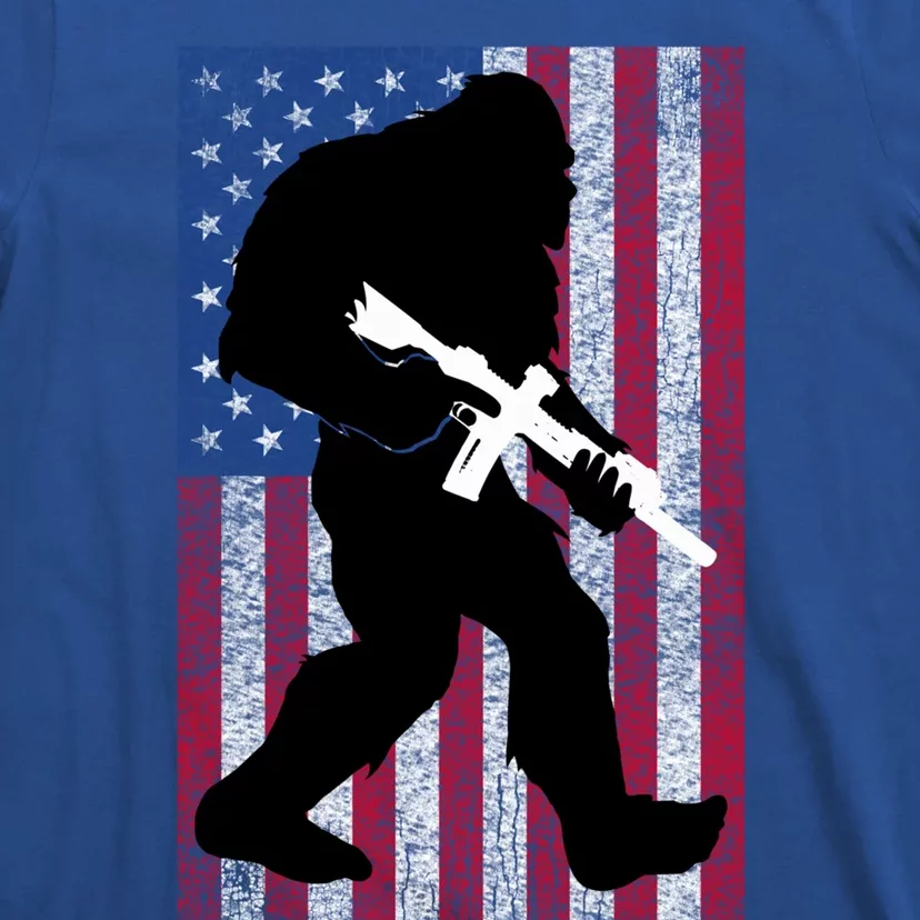 Bigfoot 2nd Adt Right To Bear Arms Gift For Gun Owner Cute Gift T-Shirt