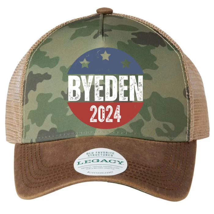 Byeden 2024 Anti Joe Biden Pro Trump Legacy Tie Dye Trucker Hat