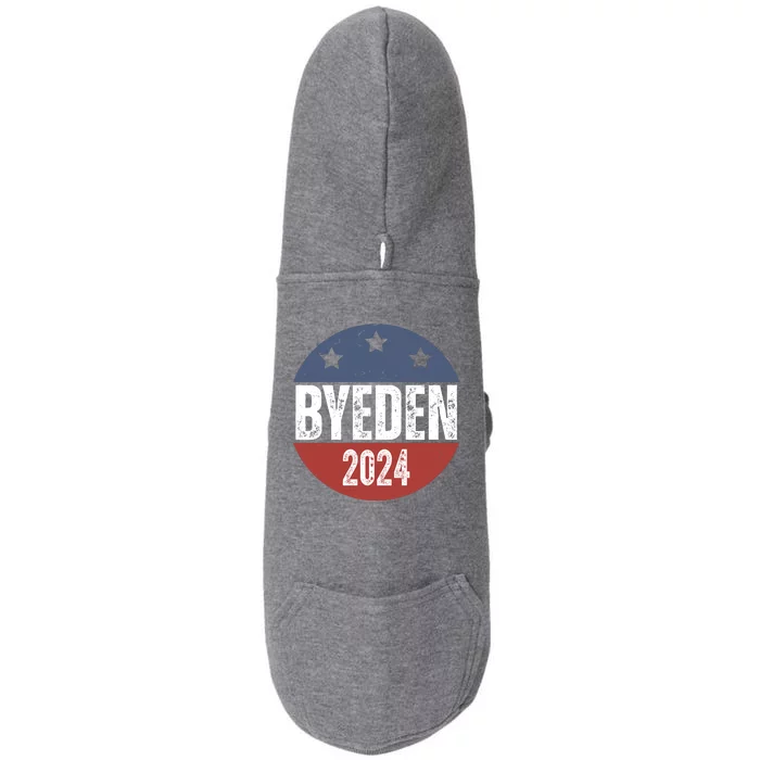 Byeden 2024 Anti Joe Biden Pro Trump Doggie 3-End Fleece Hoodie