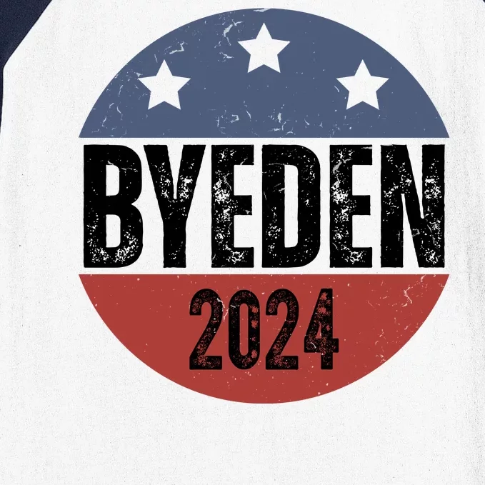 Byeden 2024 Anti Joe Biden Pro Trump Baseball Sleeve Shirt