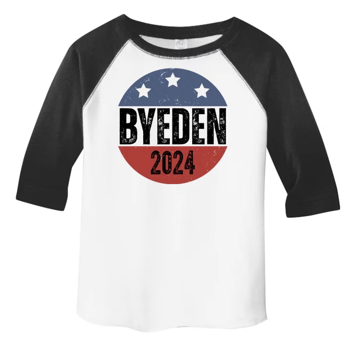 Byeden 2024 Anti Joe Biden Pro Trump Toddler Fine Jersey T-Shirt