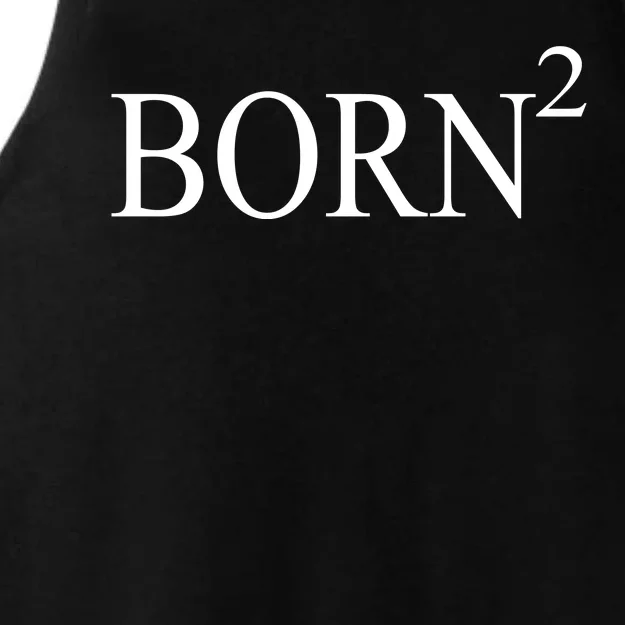 Born 2 Ladies Tri-Blend Wicking Tank