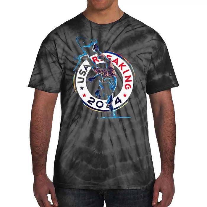 Breaking 2024 Celebration Usa Tie-Dye T-Shirt