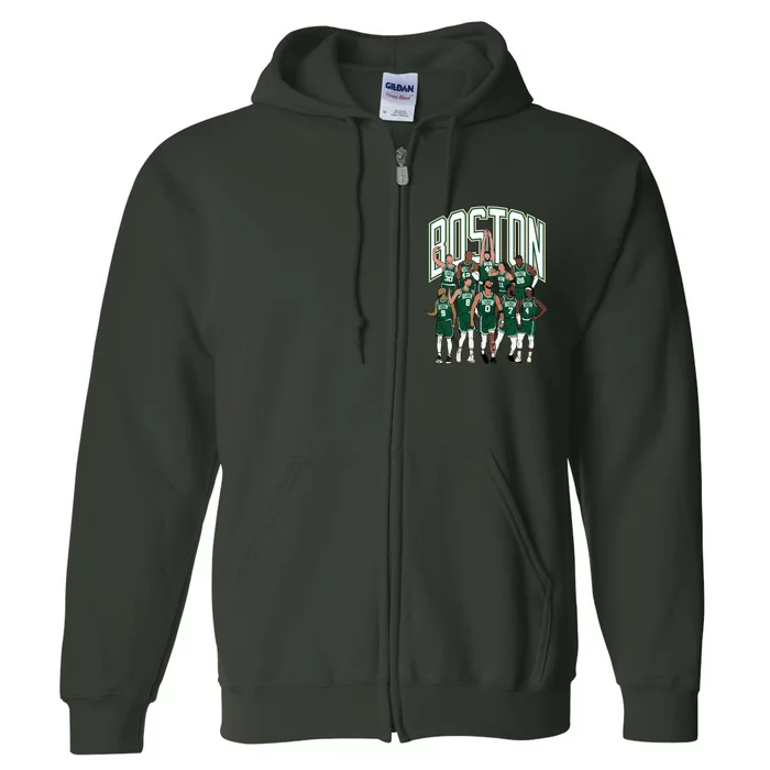 Boston 202324 Championship Full Zip Hoodie