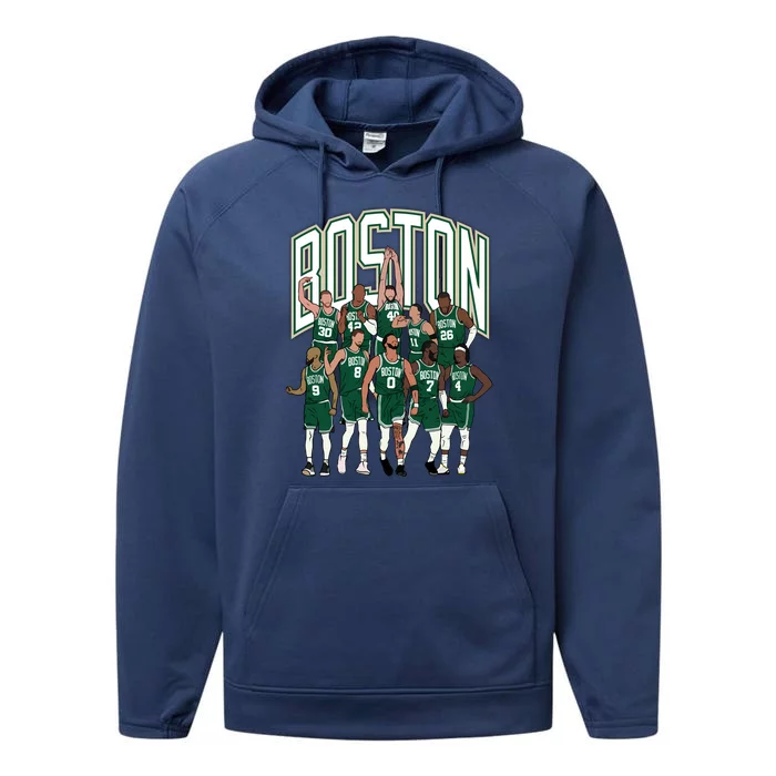 Boston 202324 Championship Performance Fleece Hoodie