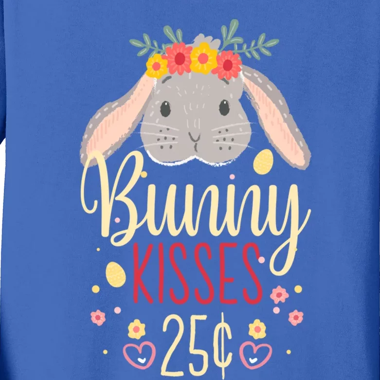 Bunny 25¢ Easter Egg Hunter Easter Rabbit Great Gift Kids Long Sleeve Shirt