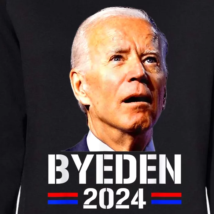 Byeden 2024 Funny Anti Joe Biden Vote Trump Election 2024 Womens California Wash Sweatshirt