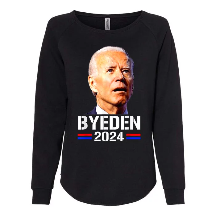 Byeden 2024 Funny Anti Joe Biden Vote Trump Election 2024 Womens California Wash Sweatshirt