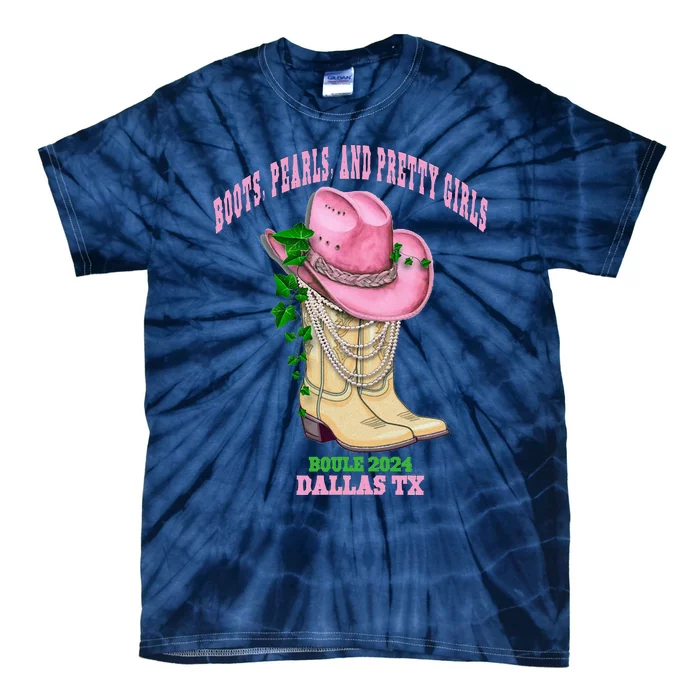 Boule 2024 In Dallas Texas Tie-Dye T-Shirt