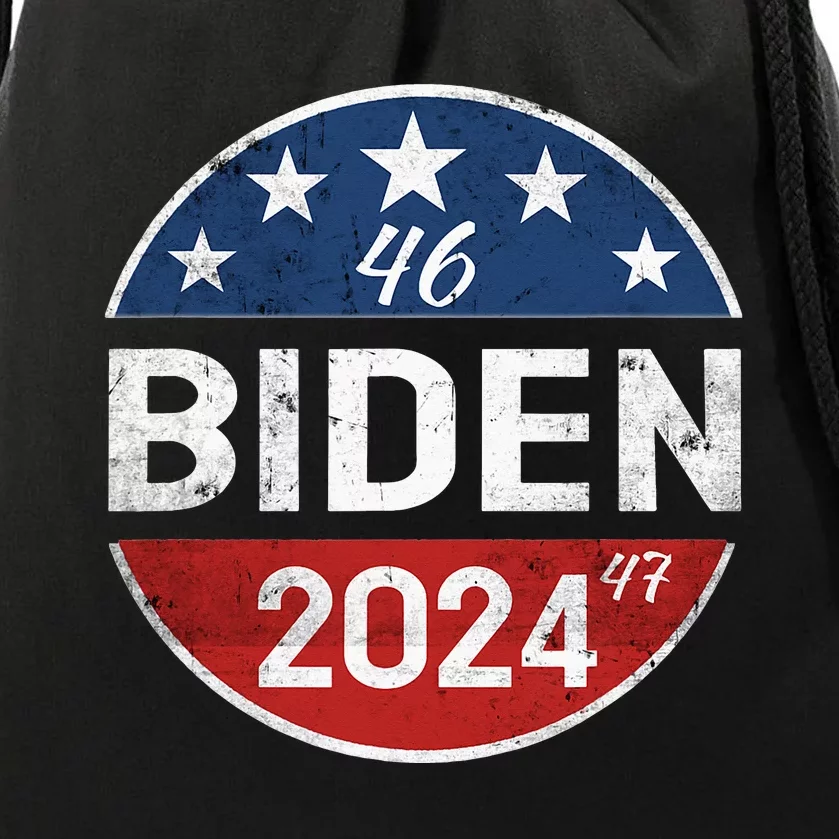 Biden 2024 Joe Biden 46th President 47th Drawstring Bag