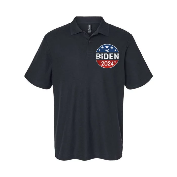 Biden 2024 Joe Biden 46th President 47th Softstyle Adult Sport Polo