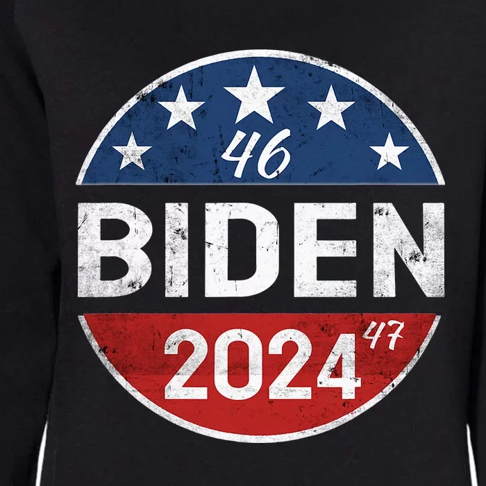 Biden 2024 Joe Biden 46th President 47th Womens California Wash Sweatshirt