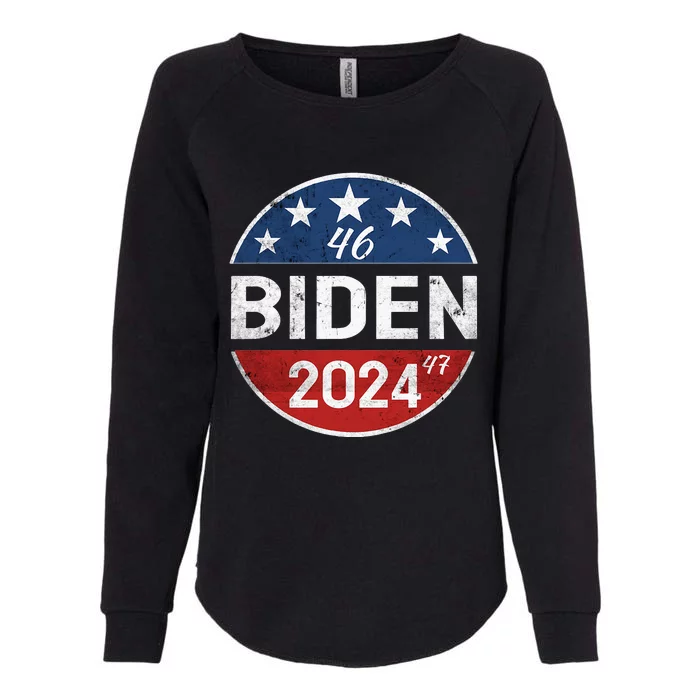 Biden 2024 Joe Biden 46th President 47th Womens California Wash Sweatshirt