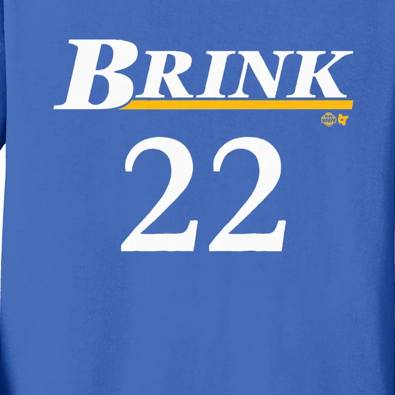 Brink 22 Los Angeles Basketball Kids Long Sleeve Shirt