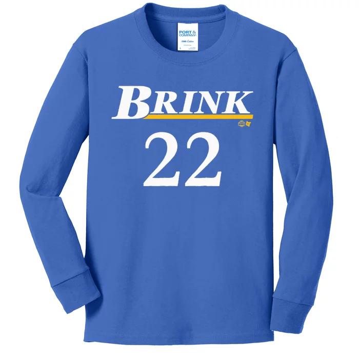 Brink 22 Los Angeles Basketball Kids Long Sleeve Shirt