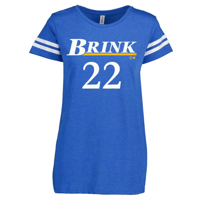 Brink 22 Los Angeles Basketball Enza Ladies Jersey Football T-Shirt