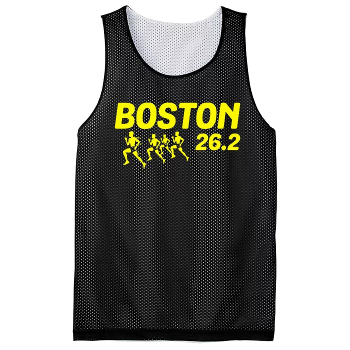 Boston 26.2 Miles 2024 Running Marathon Friend Support Mesh Reversible Basketball Jersey Tank