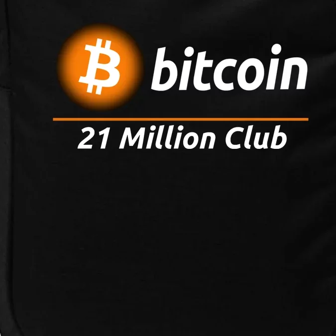 Bitcoin 21 Million Club, Cool Bitcoin, Cryptocurrency, Blockchain Impact Tech Backpack