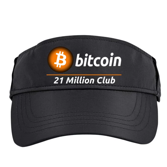 Bitcoin 21 Million Club, Cool Bitcoin, Cryptocurrency, Blockchain Adult Drive Performance Visor