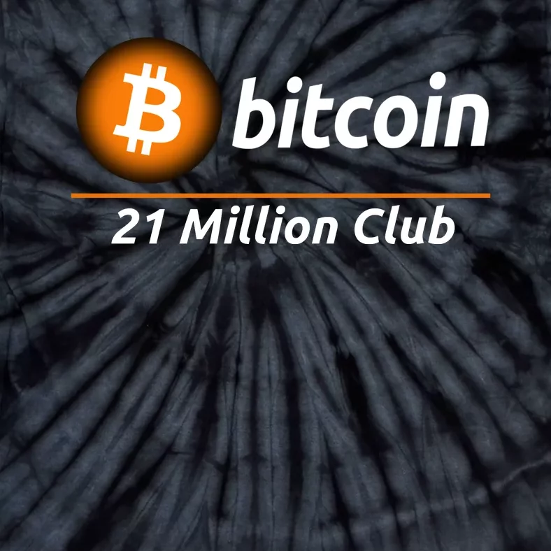 Bitcoin 21 Million Club, Cool Bitcoin, Cryptocurrency, Blockchain Tie-Dye T-Shirt