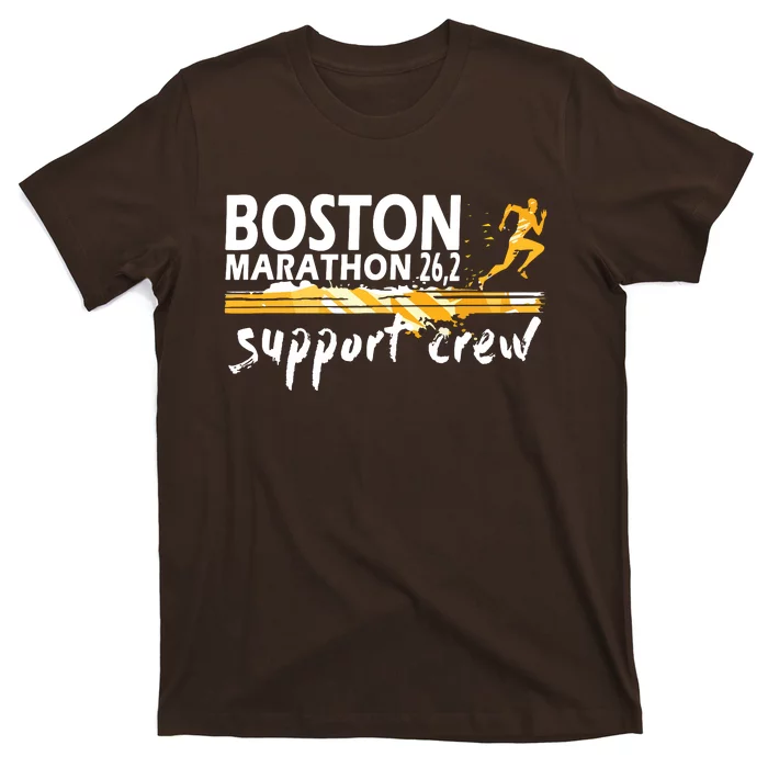 Boston 262 Marathon Support Crew For Men Women T-Shirt