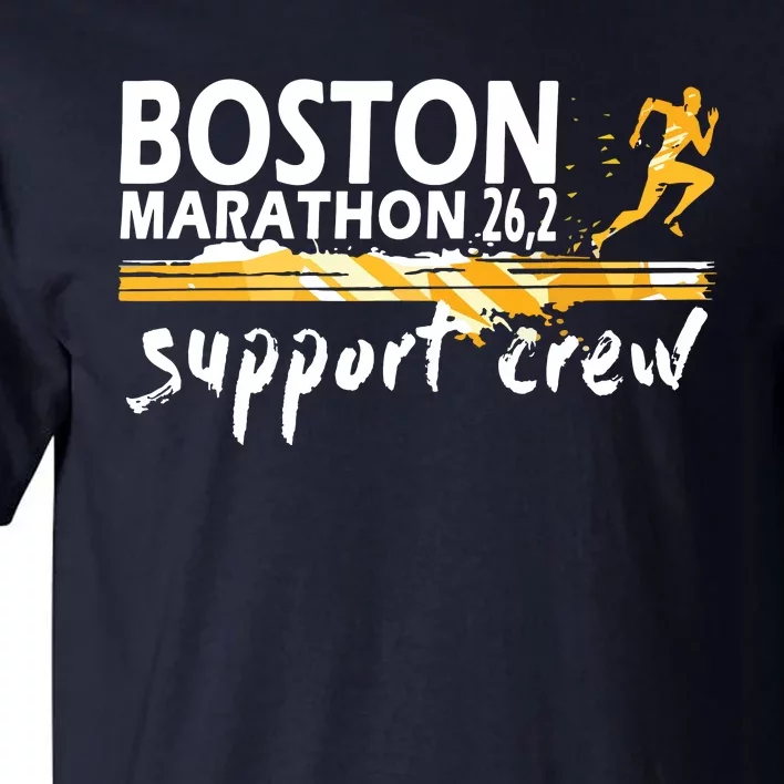 Boston 262 Marathon Support Crew For Men Women Tall T-Shirt