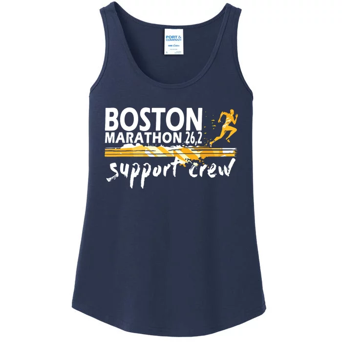 Boston 262 Marathon Support Crew For Men Women Ladies Essential Tank