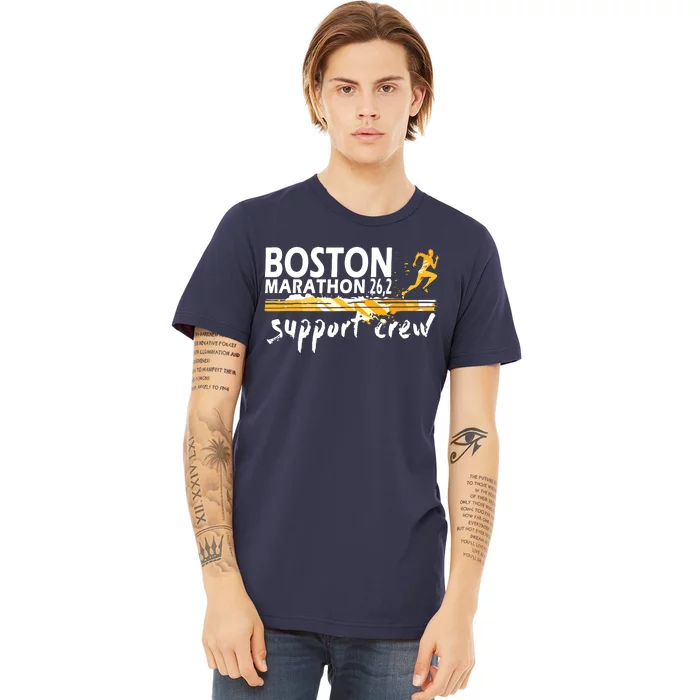 Boston 262 Marathon Support Crew For Men Women Premium T-Shirt