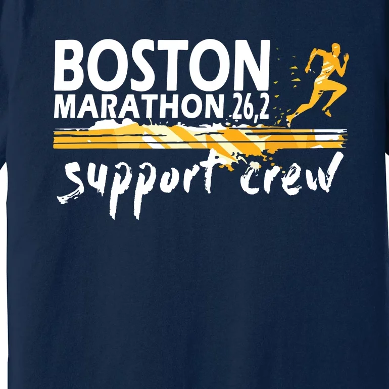 Boston 262 Marathon Support Crew For Men Women Premium T-Shirt