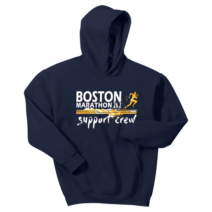 Boston 262 Marathon Support Crew For Men Women Kids Hoodie