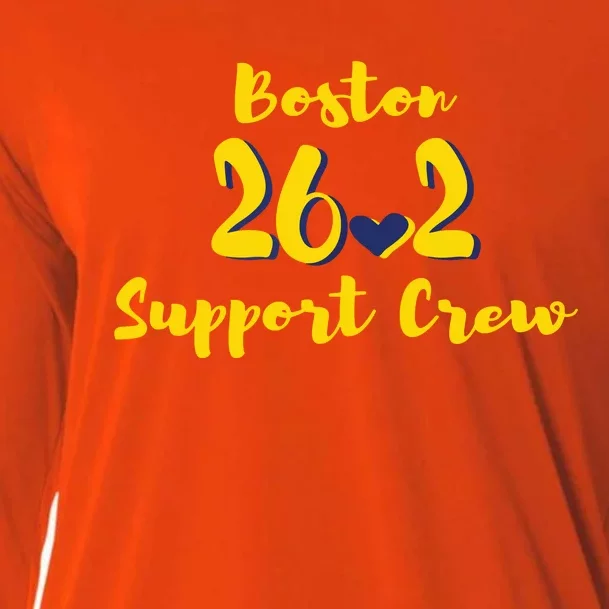 Boston 262 Marathon Support Crew Cooling Performance Long Sleeve Crew