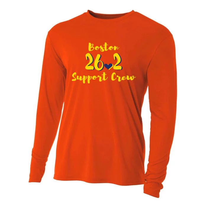 Boston 262 Marathon Support Crew Cooling Performance Long Sleeve Crew