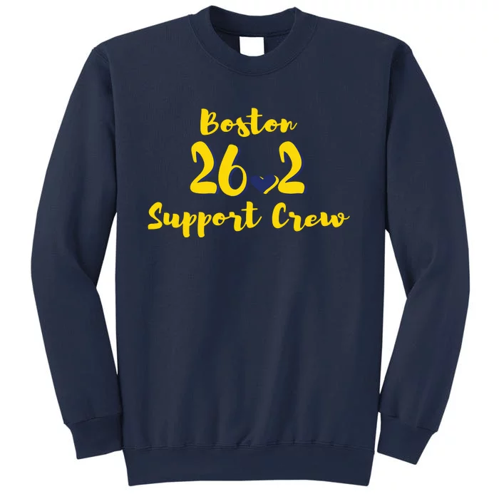 Boston 262 Marathon Support Crew Sweatshirt