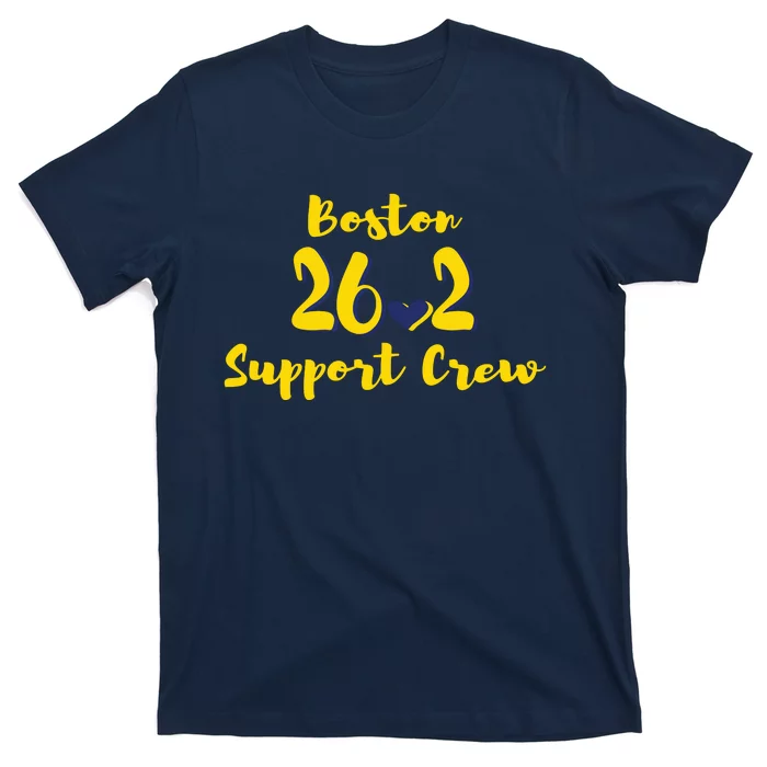 Boston 262 Marathon Support Crew T-Shirt