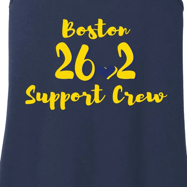 Boston 262 Marathon Support Crew Ladies Essential Tank