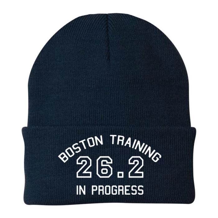 Boston 262 Marathon Training Knit Cap Winter Beanie