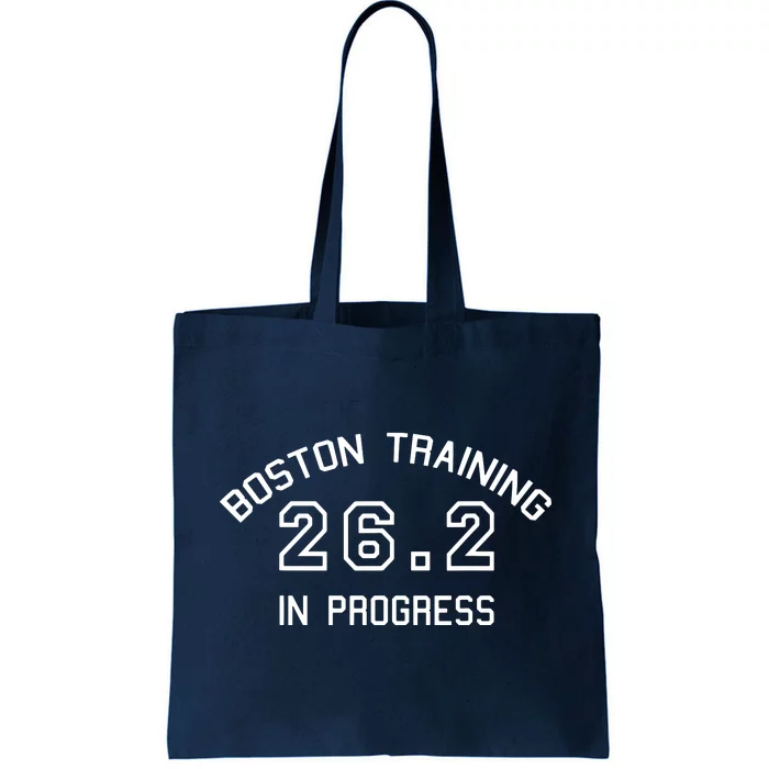 Boston 262 Marathon Training Tote Bag