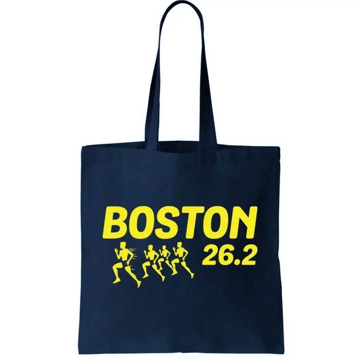 Boston 262 Miles Running Marathon Friend Support Gift Tote Bag