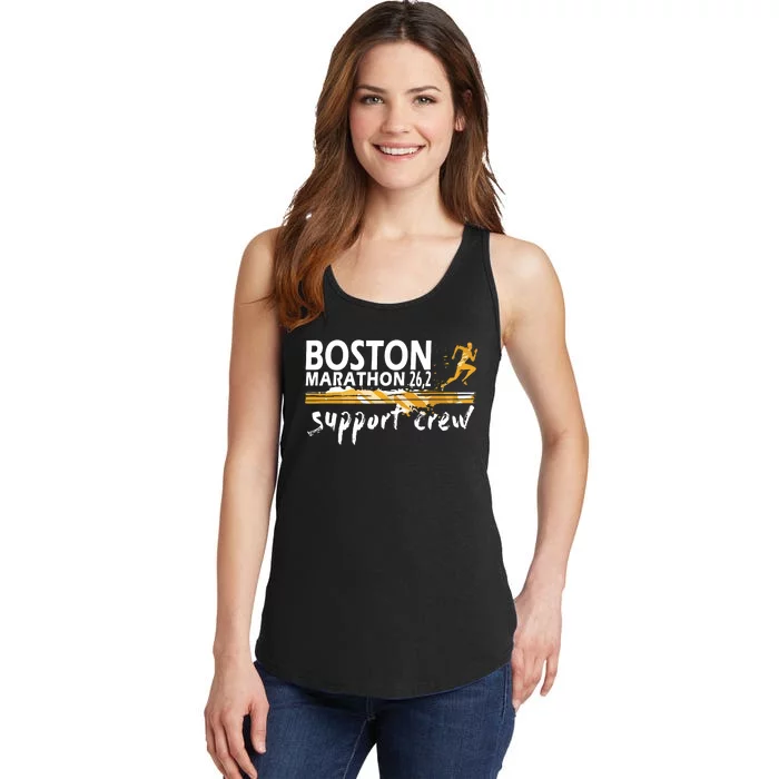 Boston 262 Marathon Support Crew For Womenyouth Ladies Essential Tank