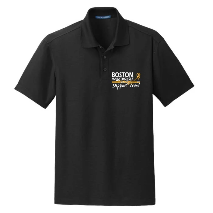 Boston 262 Marathon Support Crew For Womenyouth Dry Zone Grid Performance Polo