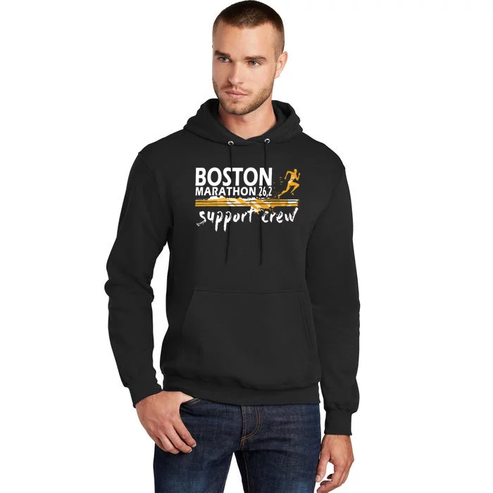 Boston 262 Marathon Support Crew For Womenyouth Tall Hoodie