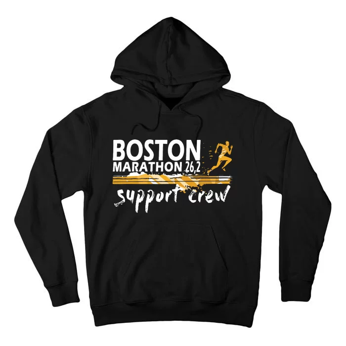 Boston 262 Marathon Support Crew For Womenyouth Tall Hoodie