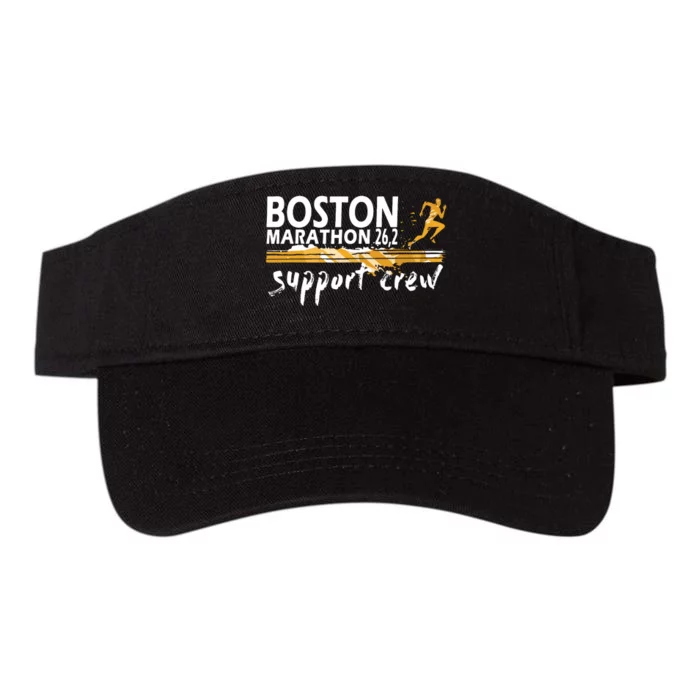 Boston 262 Marathon Support Crew For Womenyouth Valucap Bio-Washed Visor