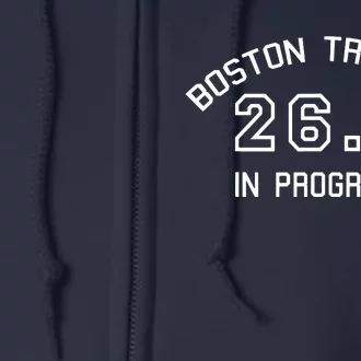 Boston 262 Marathon Training Full Zip Hoodie