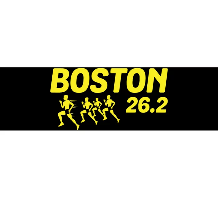 Boston 262 Miles Running Marathon Friend Support Gift Bumper Sticker