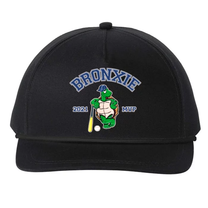 Bronxie 2021 MVP Baseball Turtle Logo Snapback Five-Panel Rope Hat