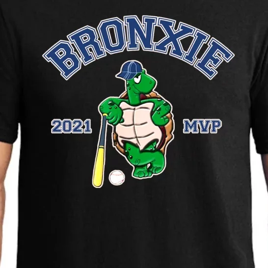 Bronxie 2021 MVP Baseball Turtle Logo Pajama Set